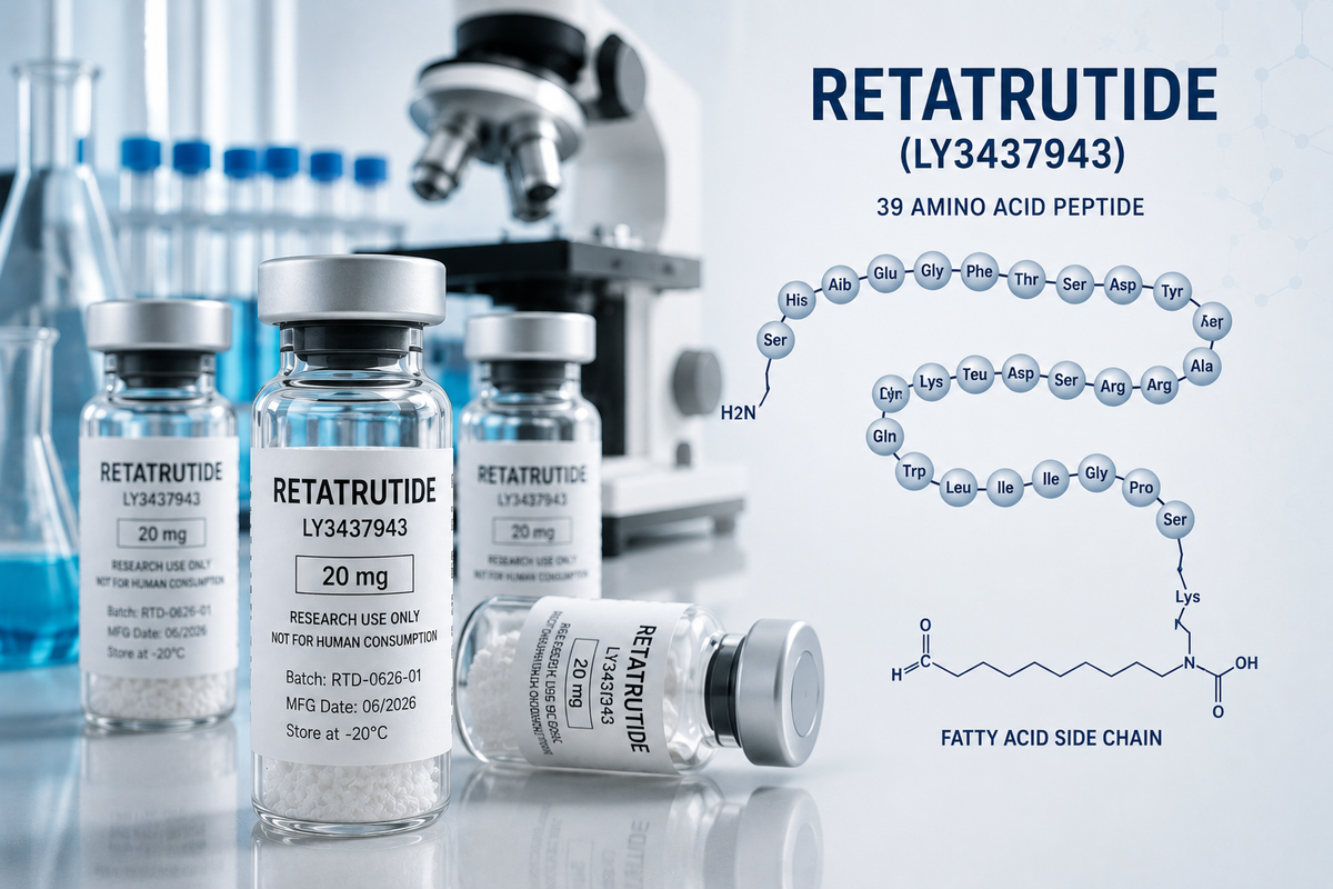 Retatrutide UK Peptides: Science, Trials, Testing and UK Law