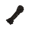 10 metres california cotton black bondage rope for bdsm - peaches and screams