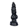 13 inch black massive realistic dildo with suction cup - peaches and screams