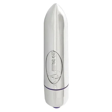 3.5-inch Rocks Off Ro80mm Powerful Chrome Bullet Vibrator - Peaches and Screams