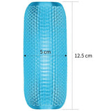 5 inch blue textured male masturbator for men - peaches and screams