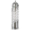 6 inch stretchy clear textured penis sleeve for couples - peaches and screams