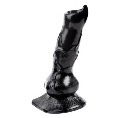 7-inch Black Massive Realistic Dildo With Suction Cup - Peaches and Screams