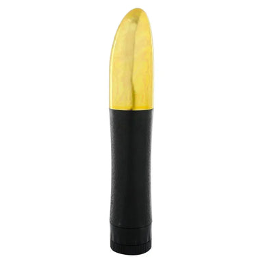 8-inch Seven Creations Gold Multi Speed Bullet Vibrator - Peaches and Screams