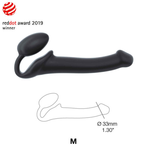 strap-on-me-semi-realistic-bendable-strap-on-black-medium