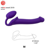 strap-on-me-semi-realistic-bendable-strap-on-purple-medium