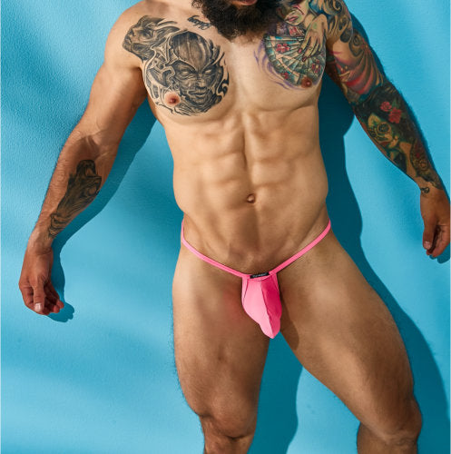 c4m-loopstring-pouch-neon-coral-s-m