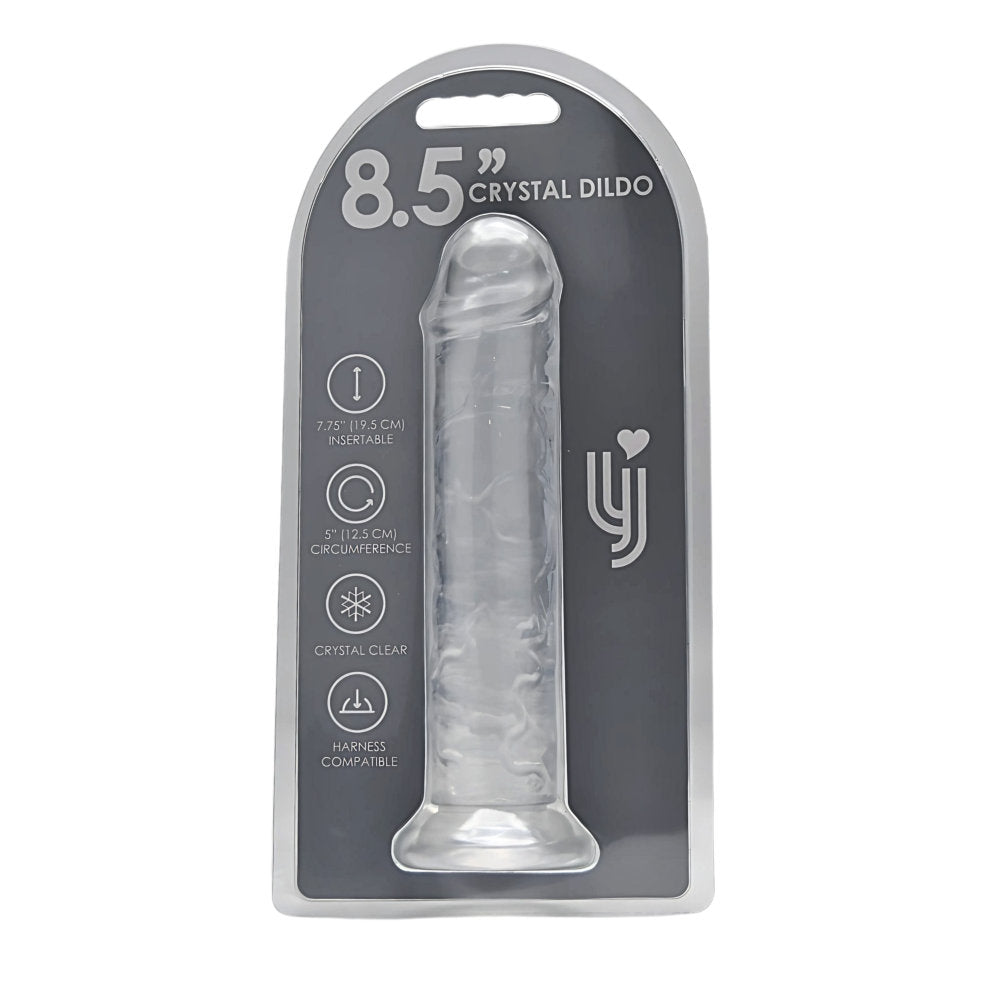 loving-joy-8-5-inch-suction-cup-dildo-clear