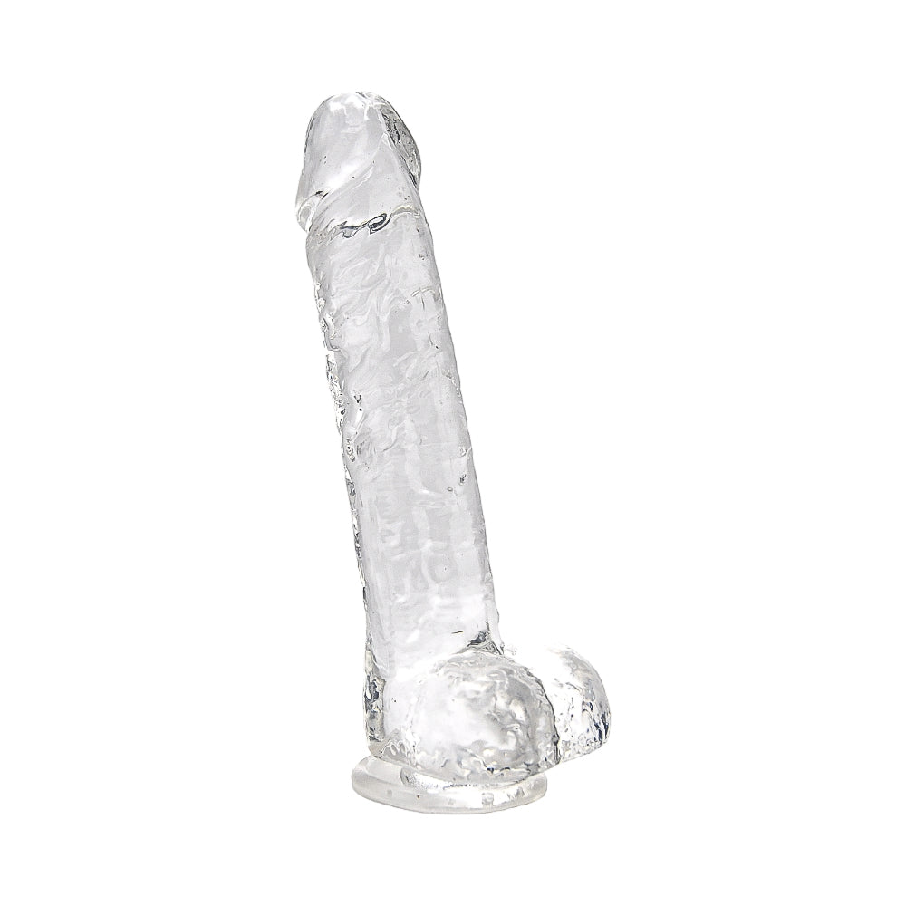 loving-joy-8-inch-dildo-with-balls-clear