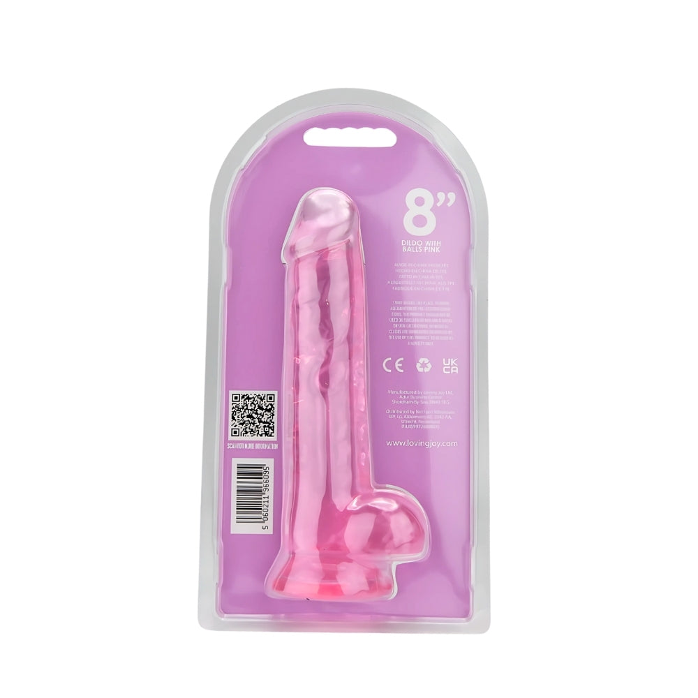 loving-joy-8-inch-dildo-with-balls-pink