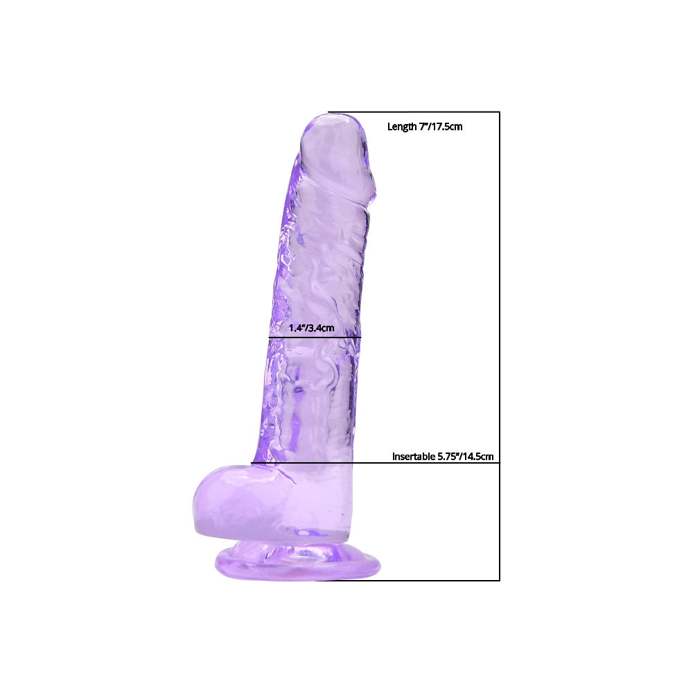 loving-joy-7-inch-dildo-with-balls-purple