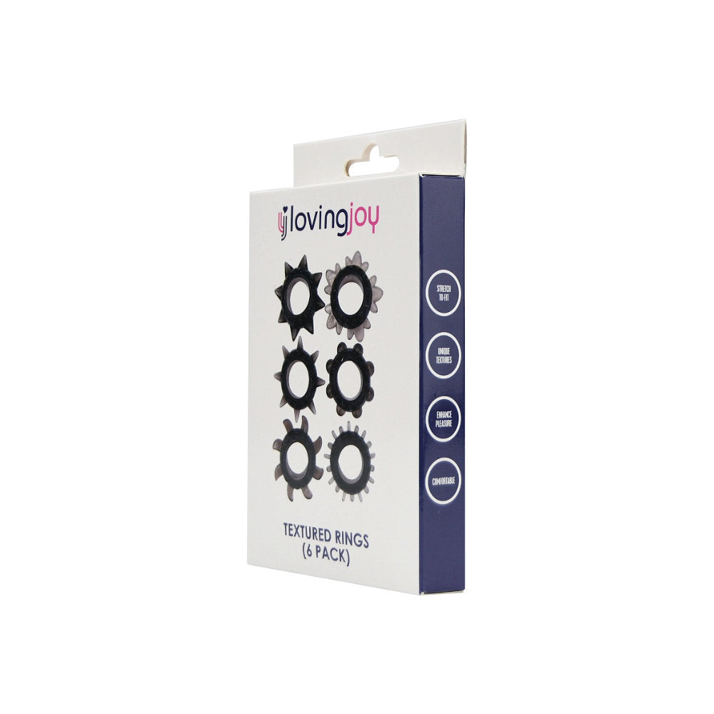 loving-joy-textured-cock-ring-set-6-pack