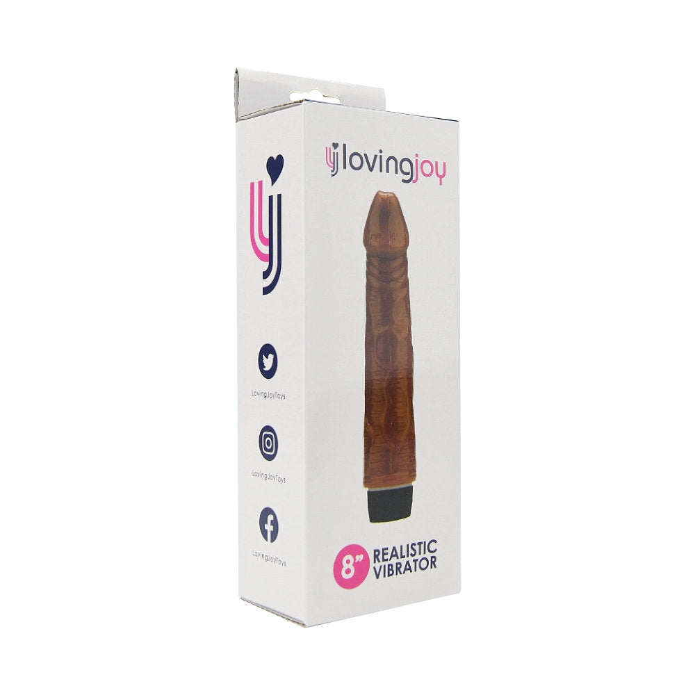 loving-joy-8-inch-realistic-vibrator-brown