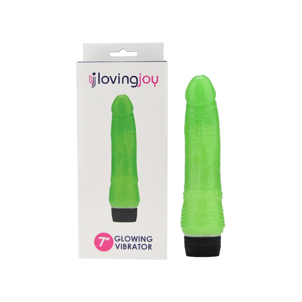 loving-joy-7-inch-realistic-vibrator-glow-in-the-dark