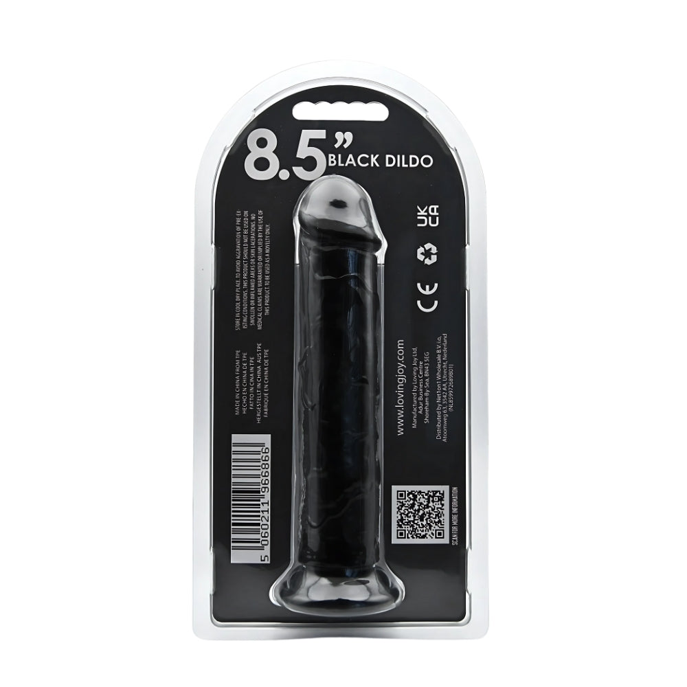 loving-joy-8-5-inch-suction-cup-dildo-black