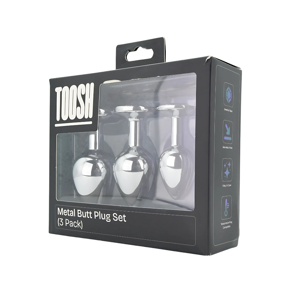toosh-metal-butt-plug-silver-set-of-3-clear-stone