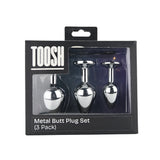 toosh-metal-butt-plug-silver-set-of-3-clear-stone
