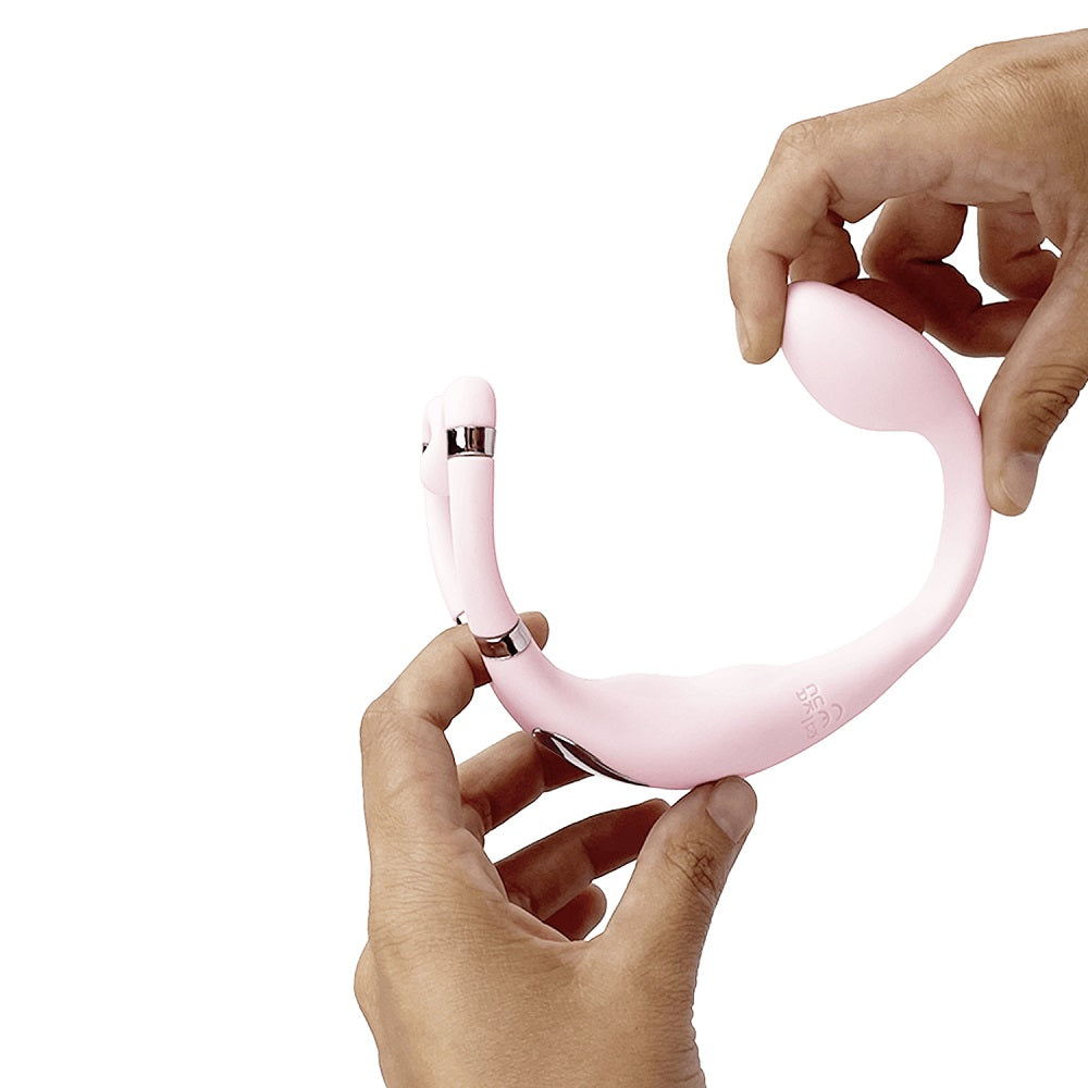 Adrien lastic venus hands free double vibrator - g-spot vibrators peaches and screams