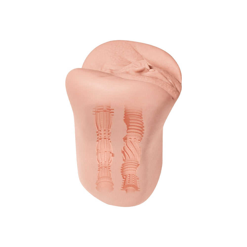 Alive lola realistic tpe dual channel masturbator - male masturbators peaches and screams