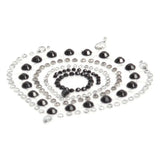 Bijoux indiscrets black flamboyant rhinestone body jewellery - peaches and screams
