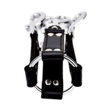 Bound leather 4 way hog tie - bondage restraints peaches and screams