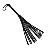 Bound leather flogger - spanking paddles and floggers peaches and screams