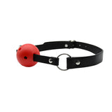 Bound to play breathable ball gag red - gags peaches and screams