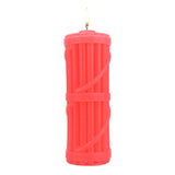 Bound to play. Hot wax candle red - massage oils and candles peaches and screams