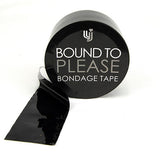 Bound to please bondage tape black - peaches and screams