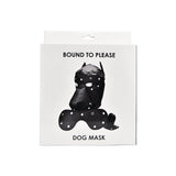 Bound to please dog mask - blindfolds peaches and screams