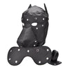 Bound to please dog mask - blindfolds peaches and screams