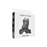 Bound to please dog mask - blindfolds peaches and screams