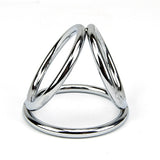Bound to please triple cock and ball ring - cock rings peaches and screams