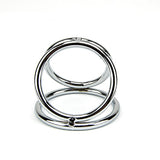 Bound to please triple cock and ball ring - cock rings peaches and screams