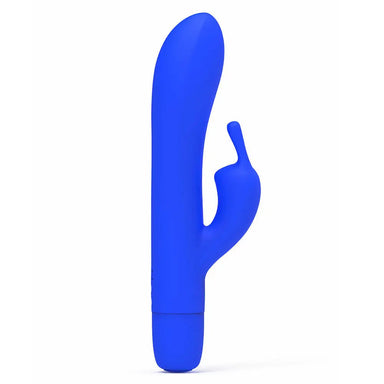 Bswish Bwild Silicone Blue Rechargeable Rabbit Vibrator With 2 Motors - Peaches and Screams