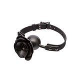 Calexotics forbidden removable rose gag for seductive play - peaches and screams