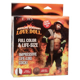 California exotic flesh brown sergeant love doll - peaches and screams