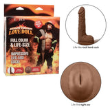 California exotic flesh brown sergeant love doll - peaches and screams