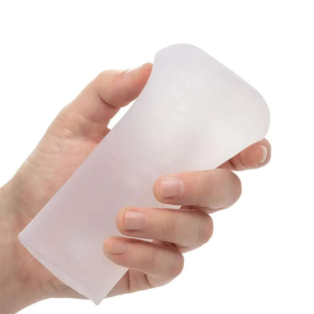California exotic realistic feel clear ass stroker - peaches and screams