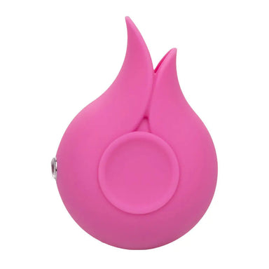 California Exotic Silicone Pink Flickering Clitoral Stimulator - Peaches and Screams