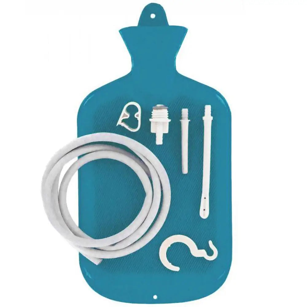 Clean stream erotic water bottle cleansing kit with hose - peaches and screams