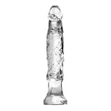 Clear 6-inch toyjoy starter realistic dildo for beginners - peaches and screams