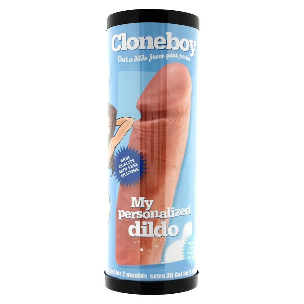 Cloneboy personal flesh pink dildo diy casting kit - peaches and screams
