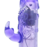 Colt clear blue rabbit vibrator with 9 clit stim functions - peaches and screams