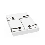 Colt faux leather black bed restraints for bdsm couples - peaches and screams