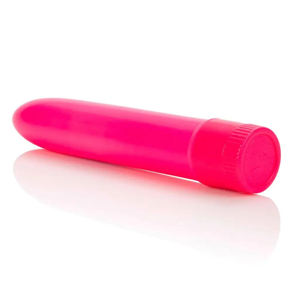 Colt neon pink multi speed mini bullet vibrator 5.5 inch - peaches and screams