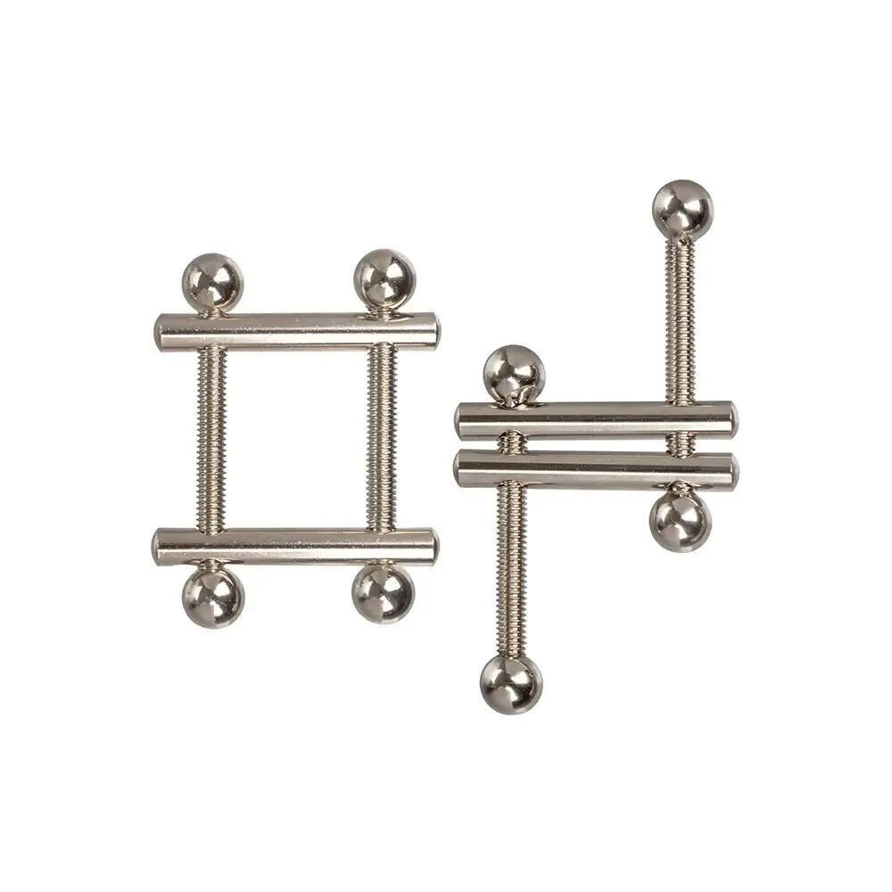 Colt stainless steel adjustable crossbar nipple vices - peaches and screams