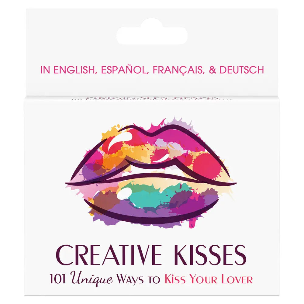 Creative kisses card game for couples romantic intimacy game - peaches and screams