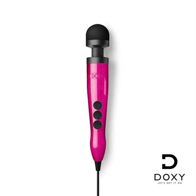 Doxy Die Cast Wand Massager 3 Hot Pink - Peaches and Screams
