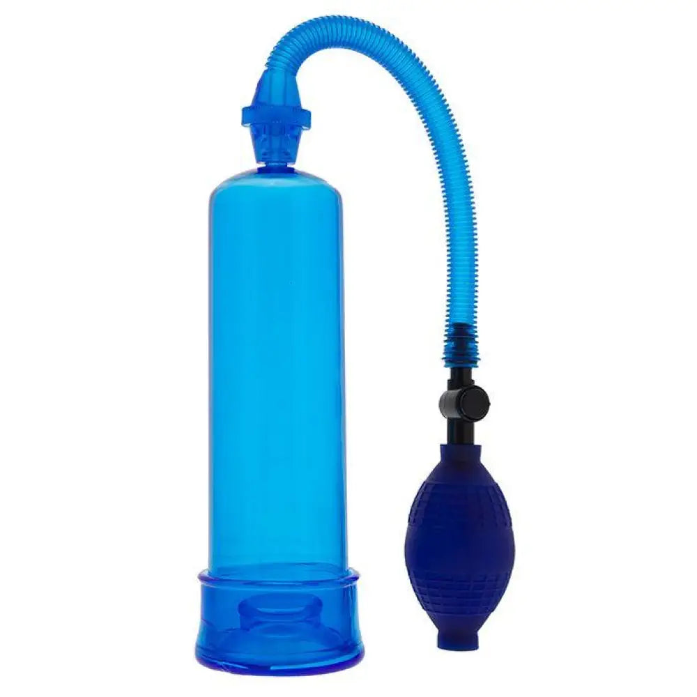 Dream toys blue penis enlarger with super suction 8 inch - peaches and screams